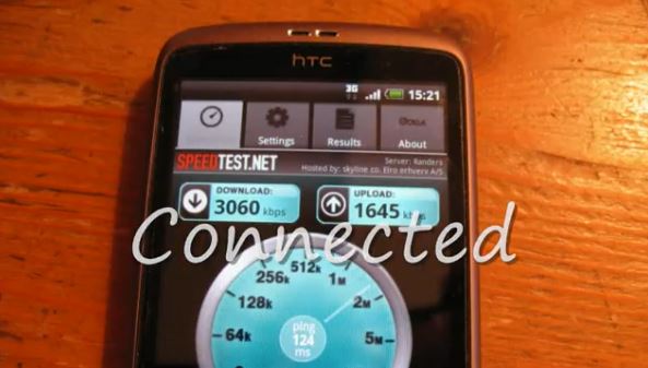 HTC Desire. Getting connected.