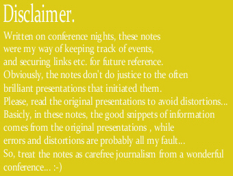 Disclaimer Disclaimer