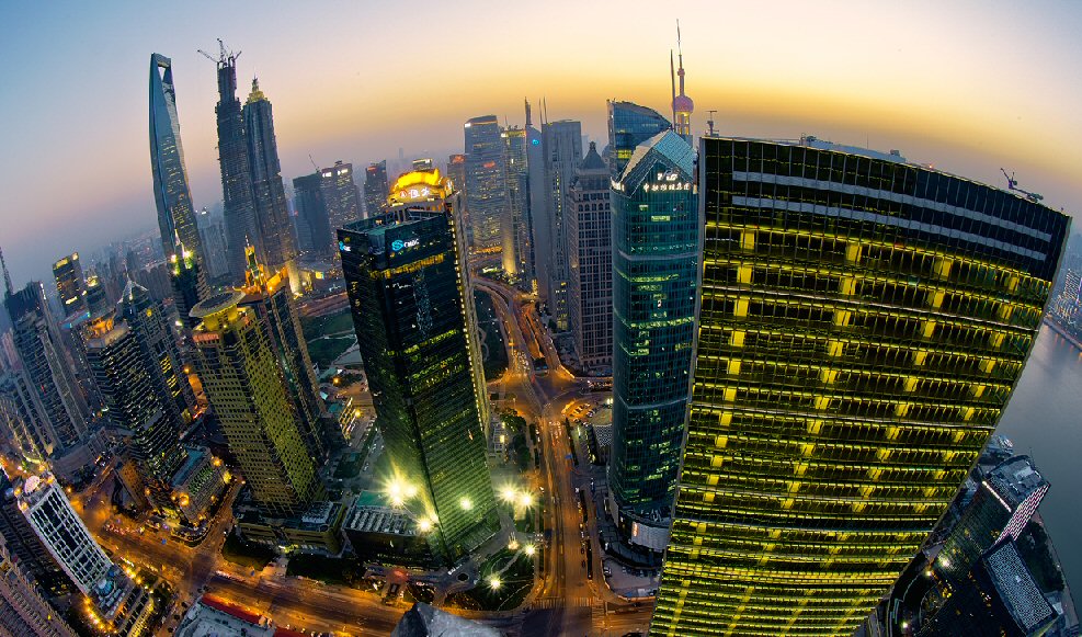 Shanghai Skyline 2013