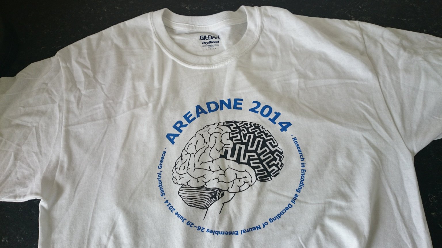 Santorini Greece Conference T-shirt