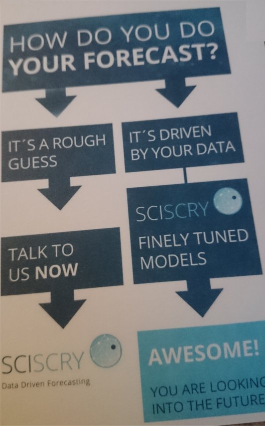 Sciscry handout. ML Conference 2018, Berlin.