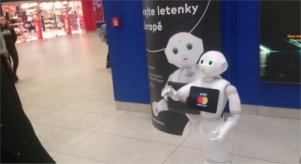 Pepper Robot, Prague Airport