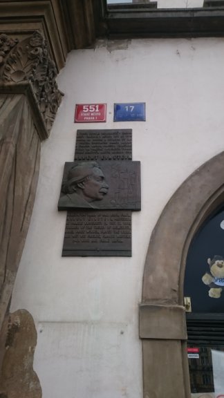 Einstein in Prague