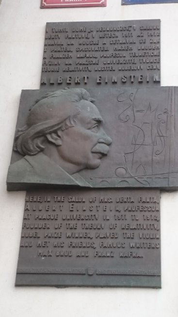 Einstein in Prague
