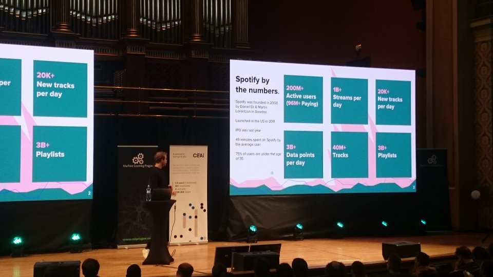 ML Conference 2019, Prague.