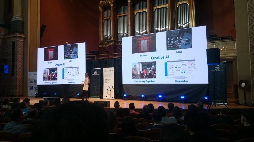 Ai art online. ML Conference 2019, Prague.