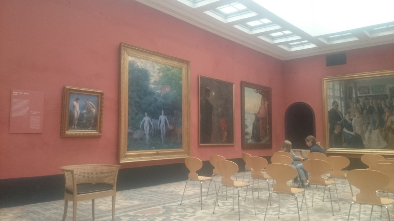 Faaborg Museum. Fyn. Autumn, October 2020.