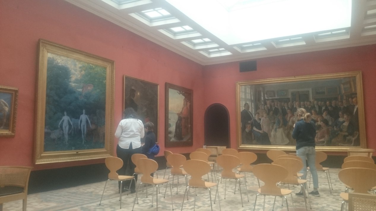 Faaborg Museum. Fyn. Autumn, October 2020.