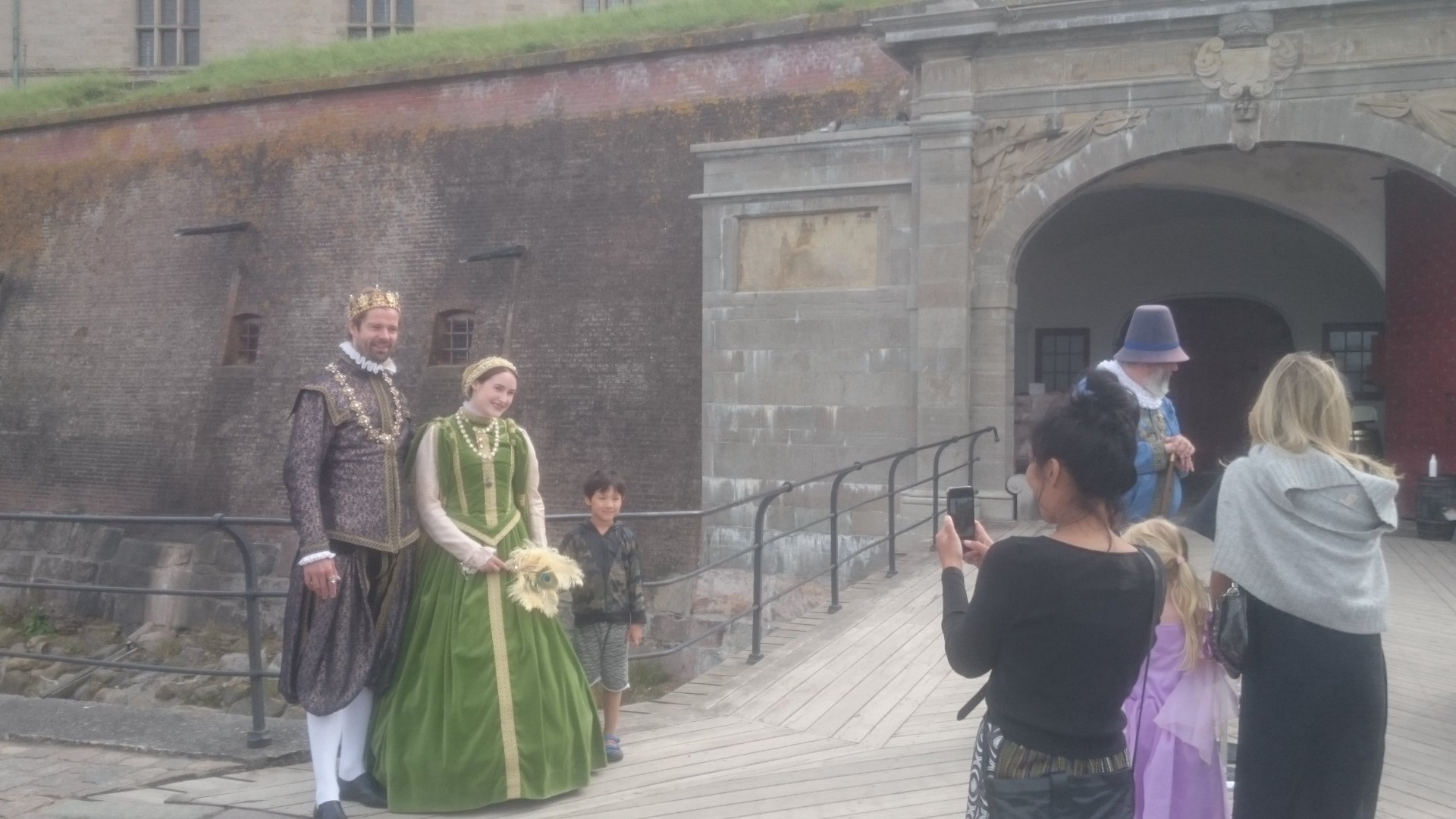 Kronborg Castle. Summer, July 2020.