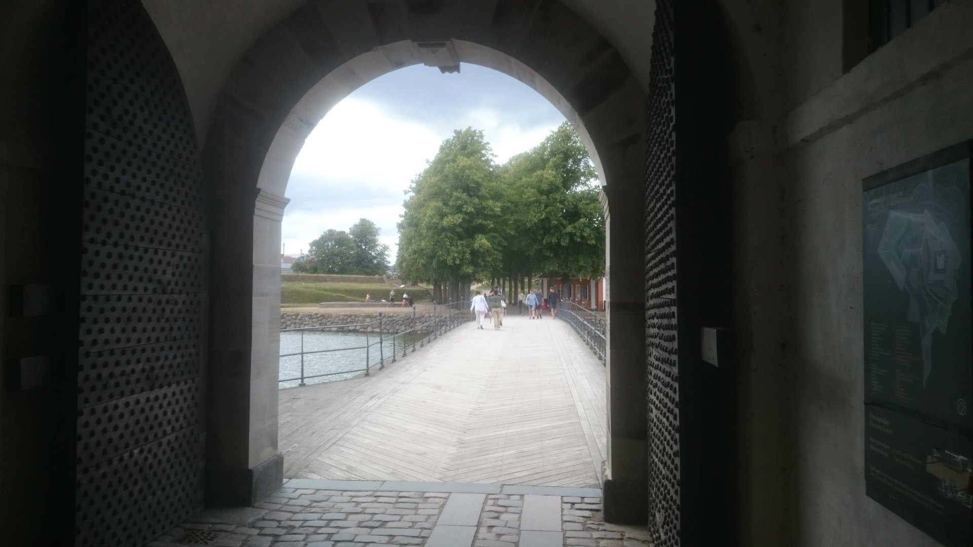 Kronborg Castle. Summer, July 2020.
