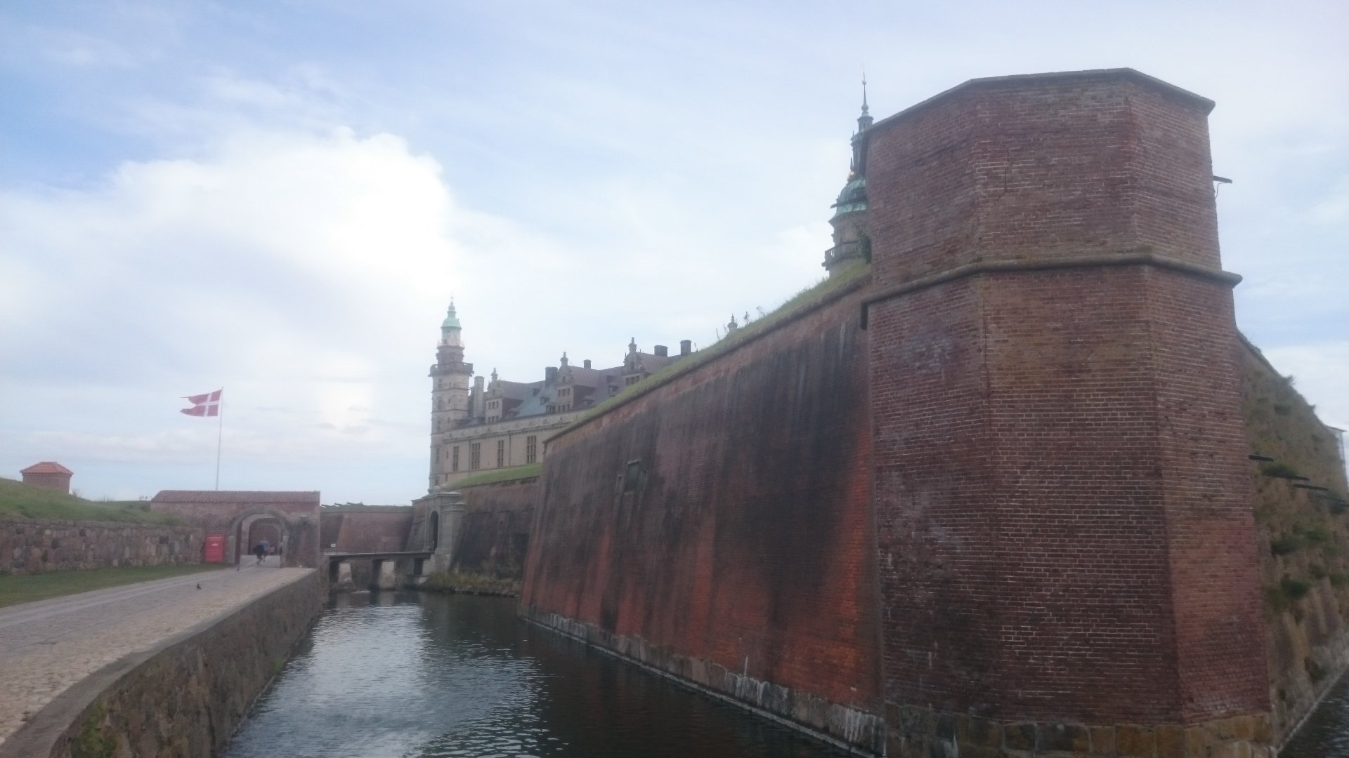 Kronborg Castle. Summer, July 2020.