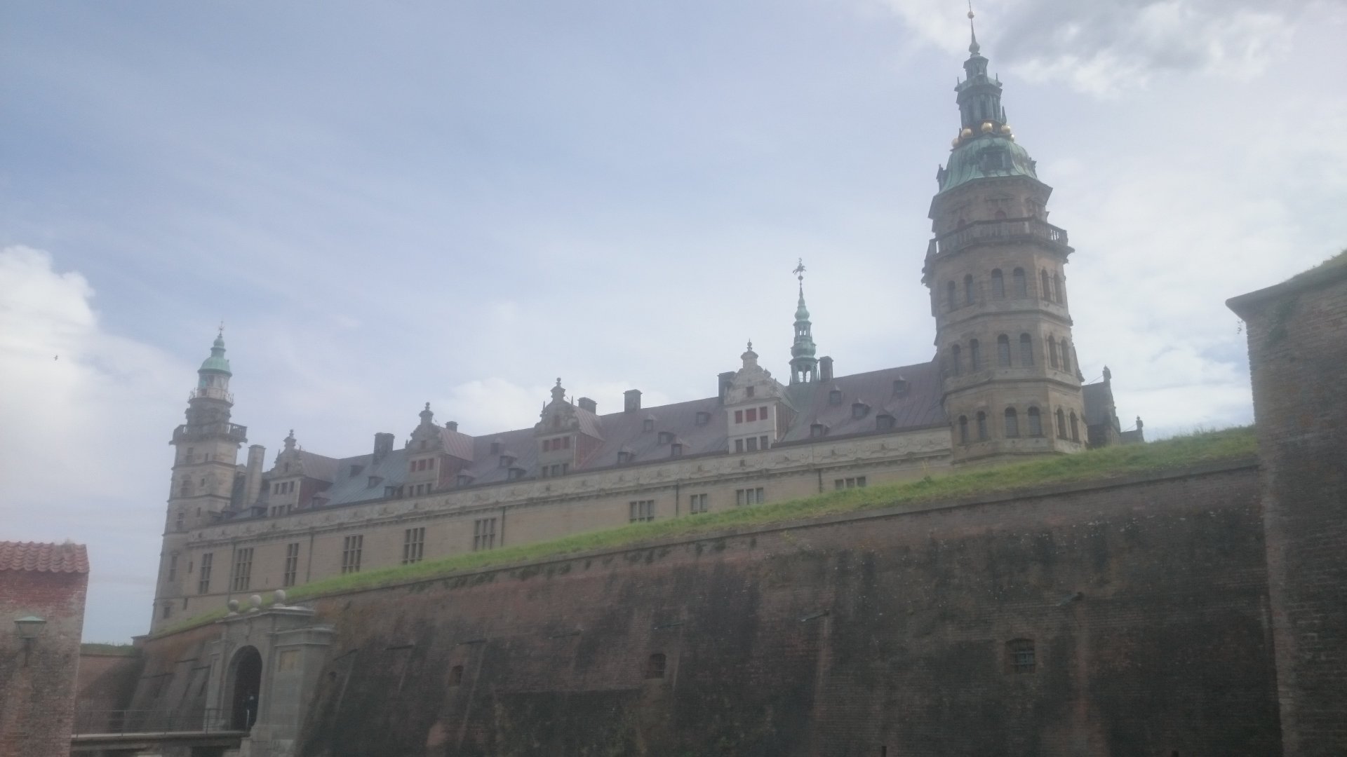 Kronborg Castle. Summer, July 2020.