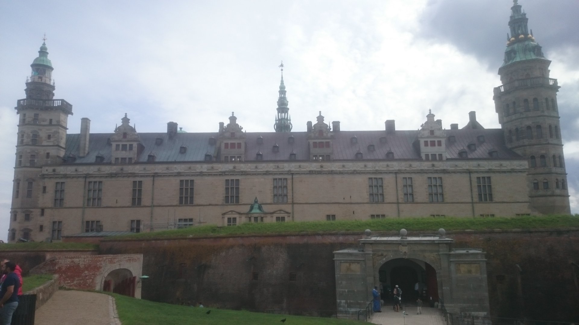 Kronborg Castle. Summer, July 2020.