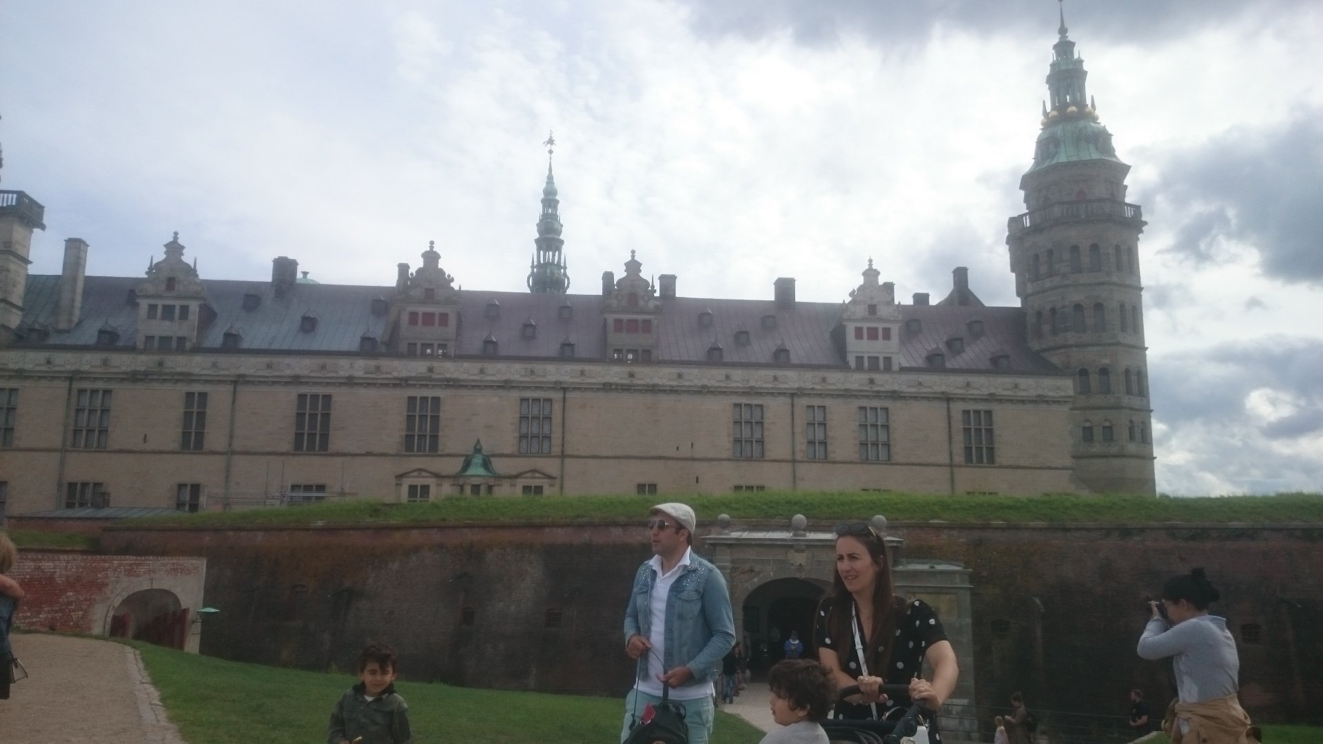 Kronborg Castle. Summer, July 2020.