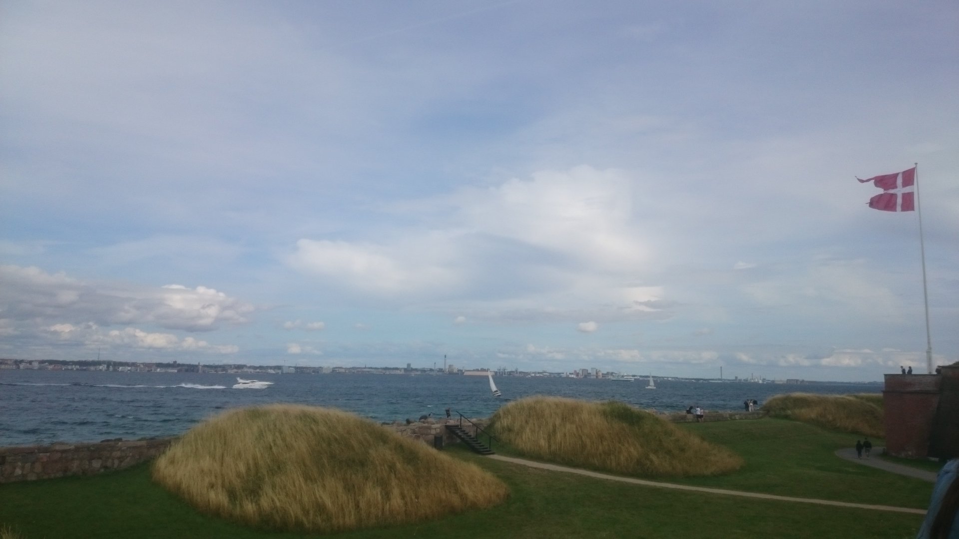 Kronborg Castle. Summer, July 2020.