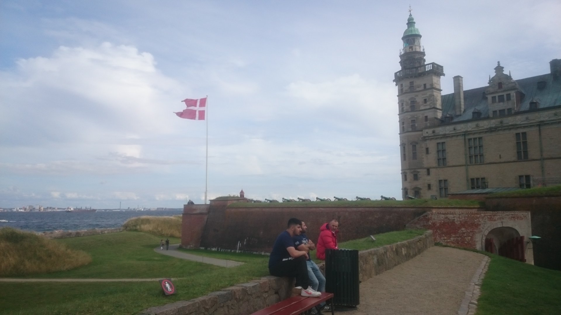 Kronborg Castle. Summer, July 2020.