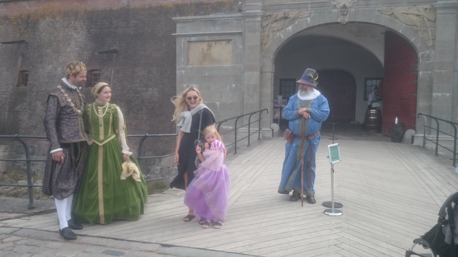 Kronborg Castle. Summer, July 2020.