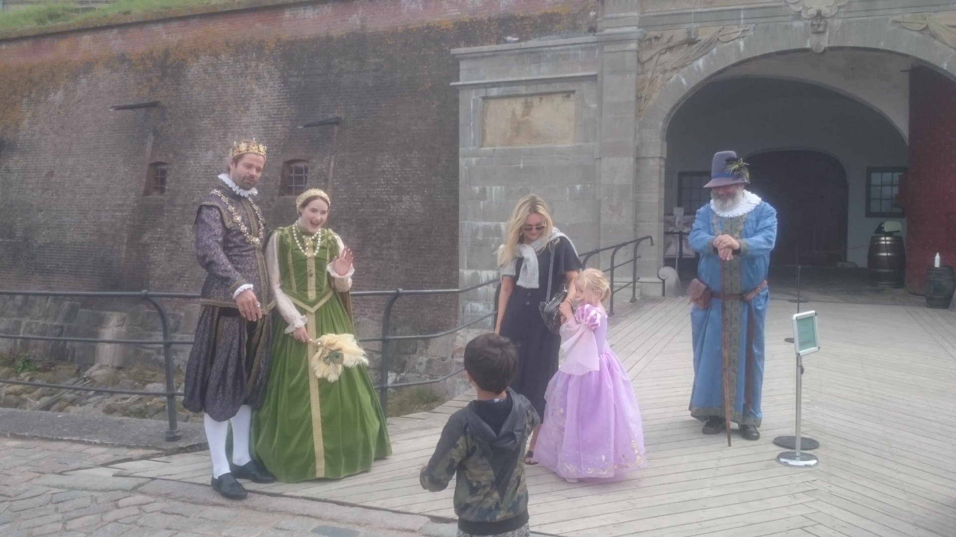 Kronborg Castle. Summer, July 2020.