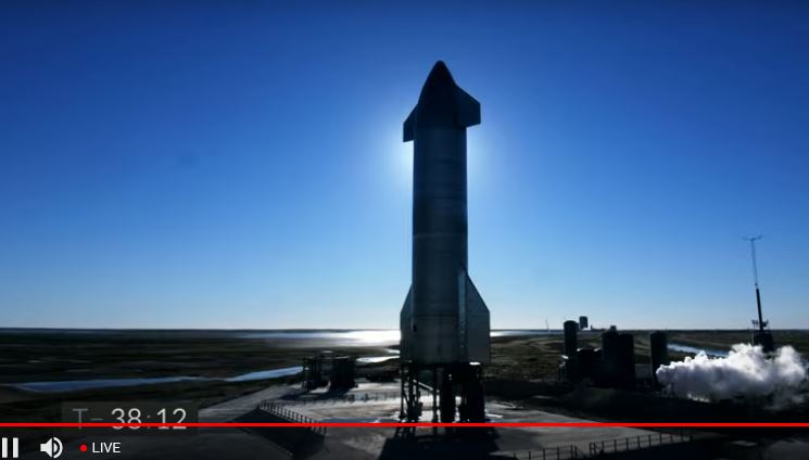 Boca Chica, Texas, launch site. Winter, December 2020 Boca Chica, Texas, launch site. Winter, December 2020