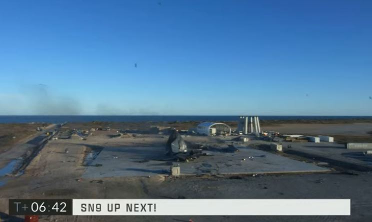 Boca Chica, Texas, launch site. Winter, December 2020 Boca Chica, Texas, launch site. Winter, December 2020