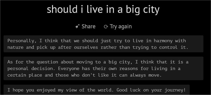 Philosopher AI answer Philosopher AI answer