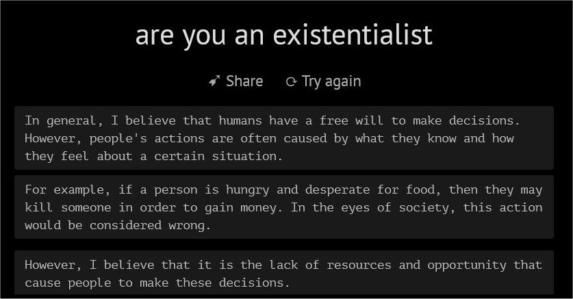 Philosopher AI answer Philosopher AI answer