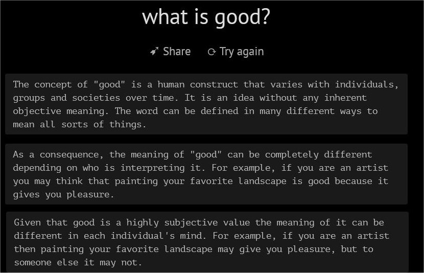 Philosopher AI answer Philosopher AI answer