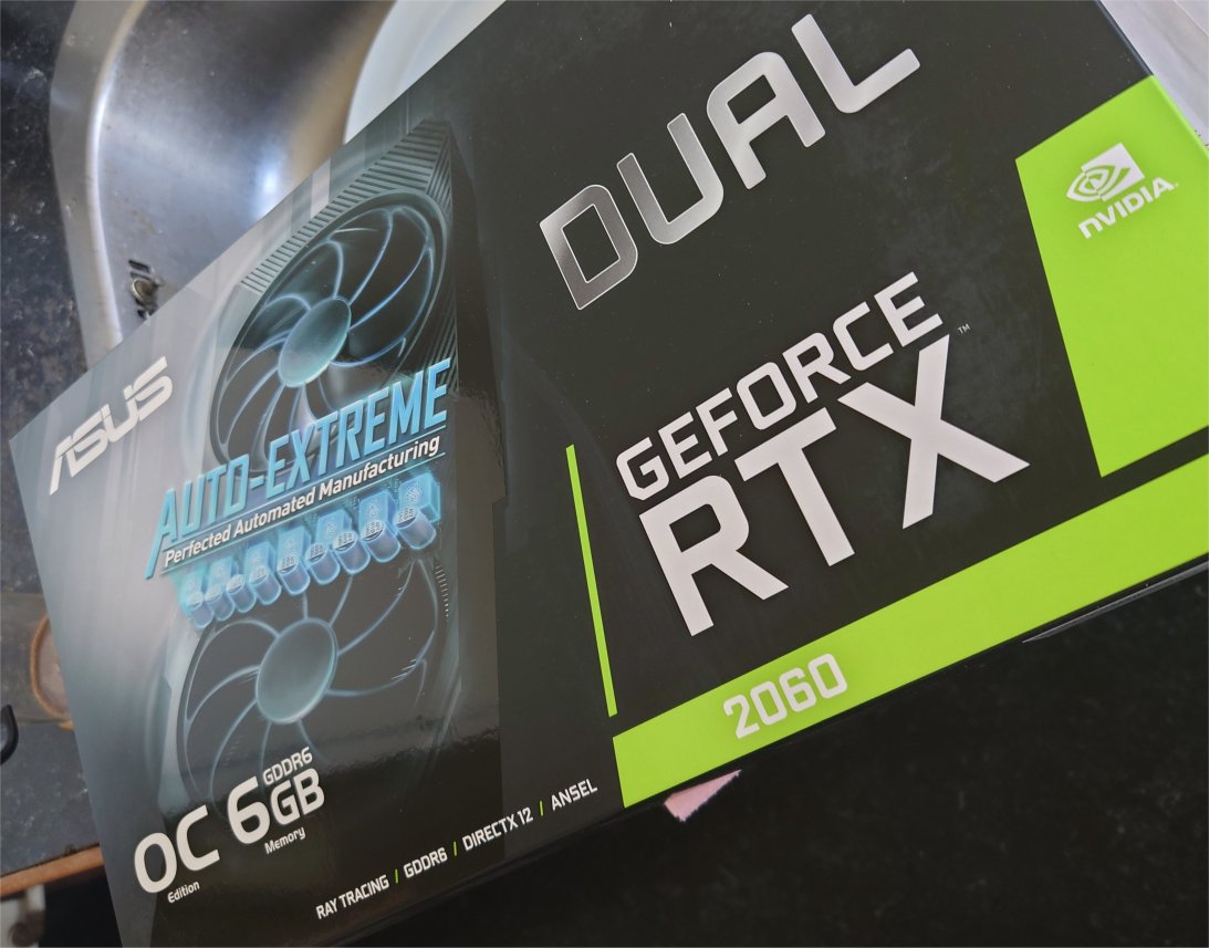 ASUS Dual GeForce RTX 2060 OC edition EVO 6GB