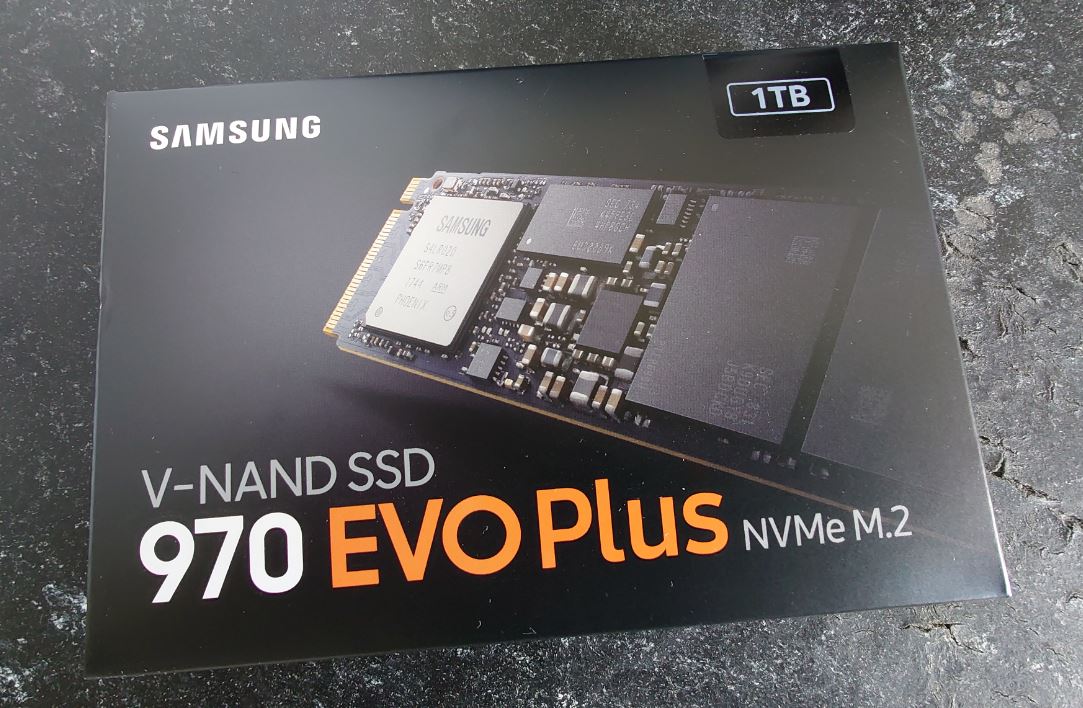 Samsung 1 TB SSD Harddisk, April 2021