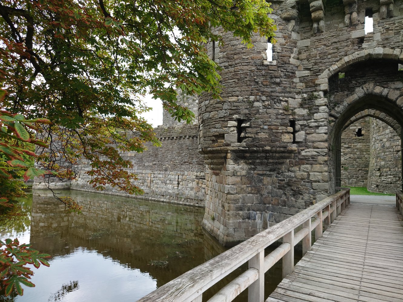 Beaumaris Castle, Wales, UK. Beaumaris Castle, Wales, UK.