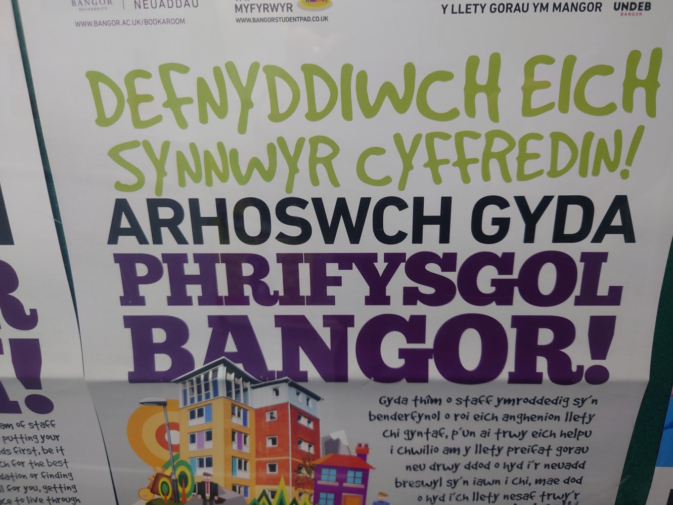 Bangor, Wales. Bangor, Wales.