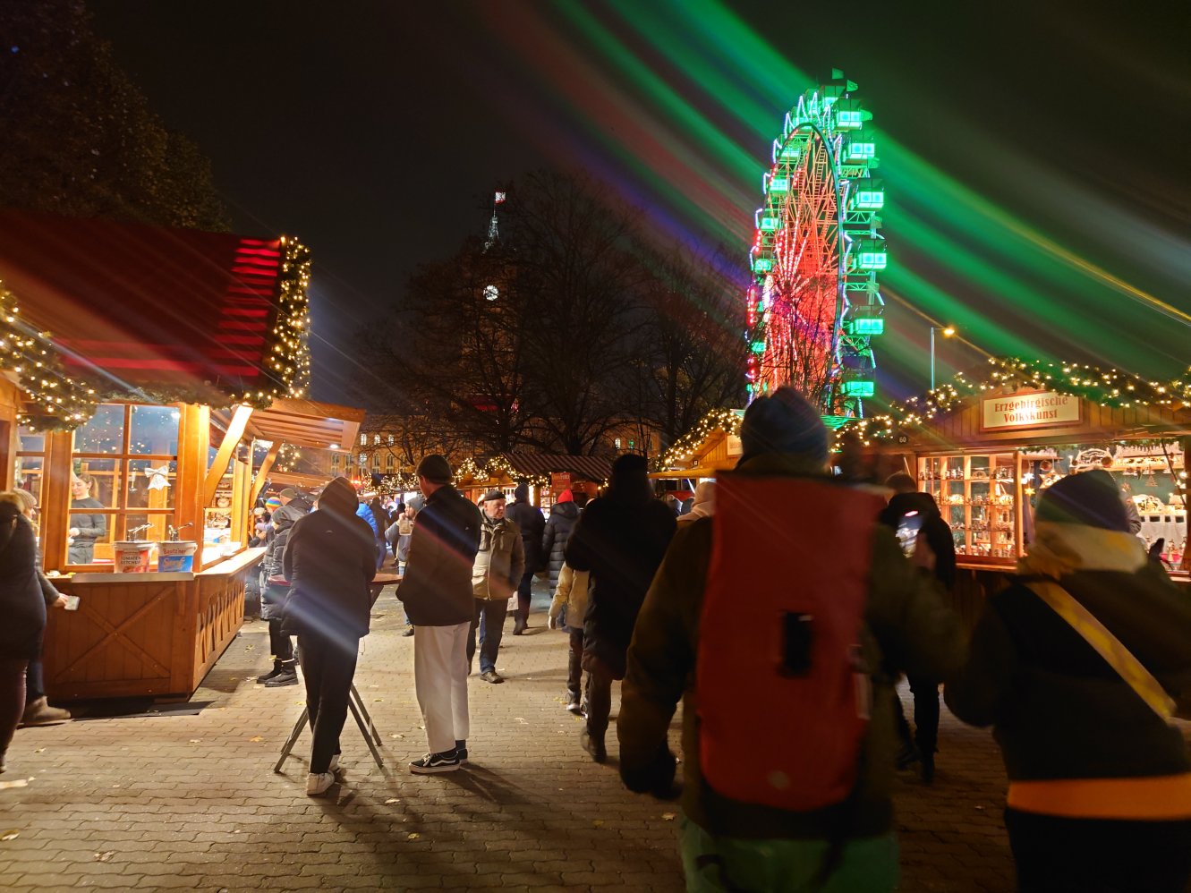 Berlin Alexanderplatz, Christmas market.