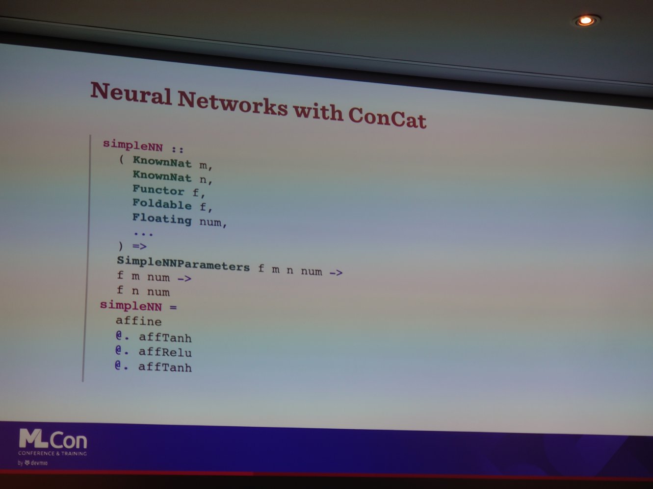 MachineLearning. MlCon Berlin. Dec. 2023.