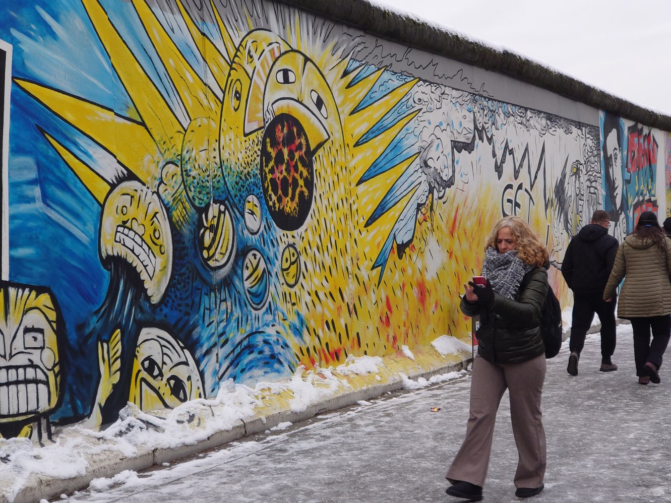 East Side Gallery. Berlin.