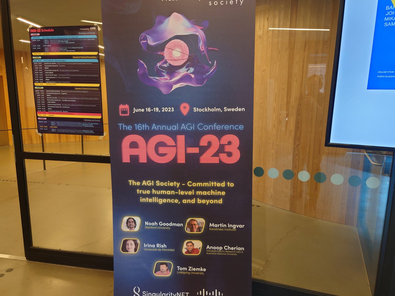 AGI 23. Stockholm. June 2023.