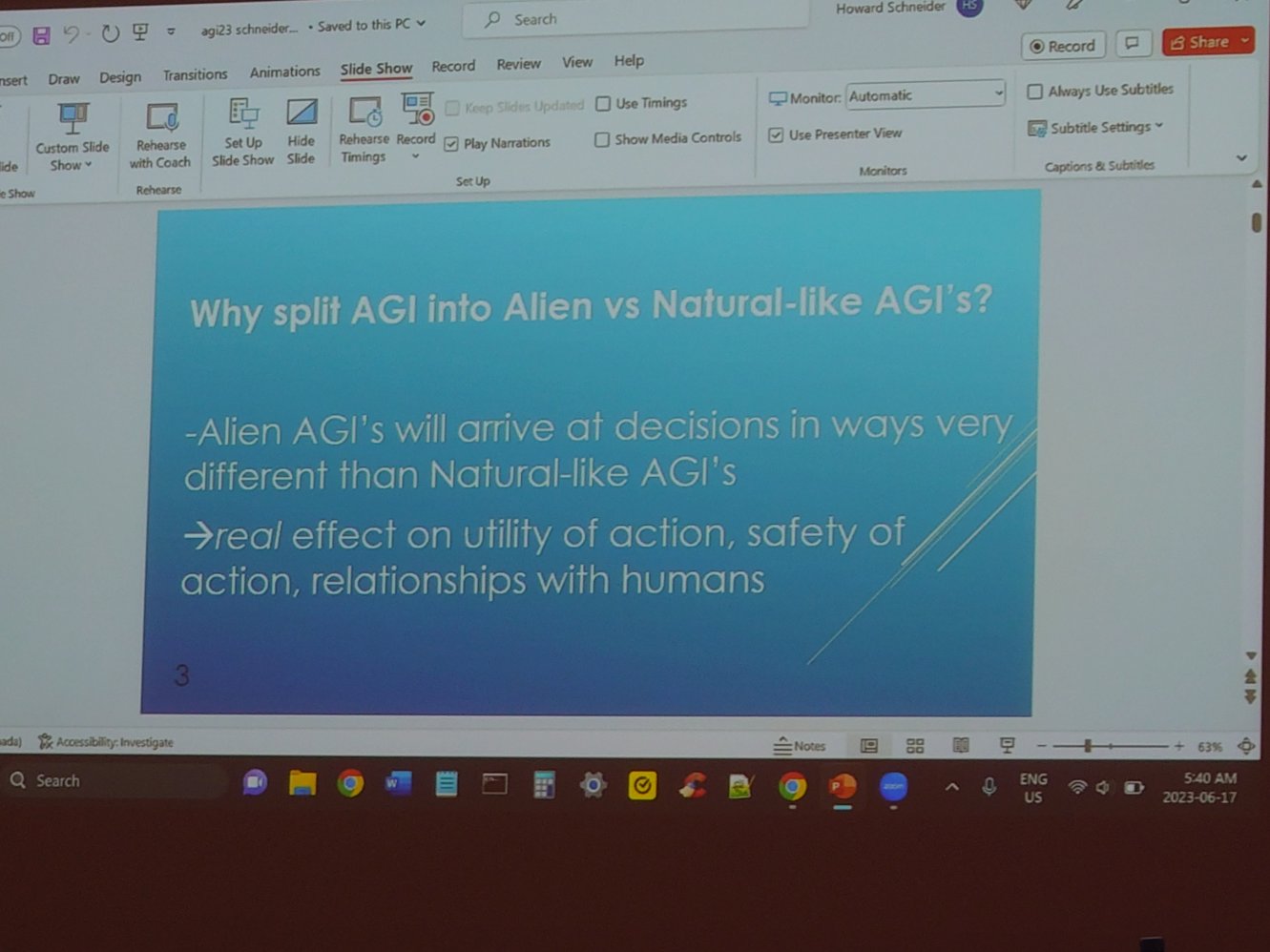 AGI 23. Stockholm. June 2023.