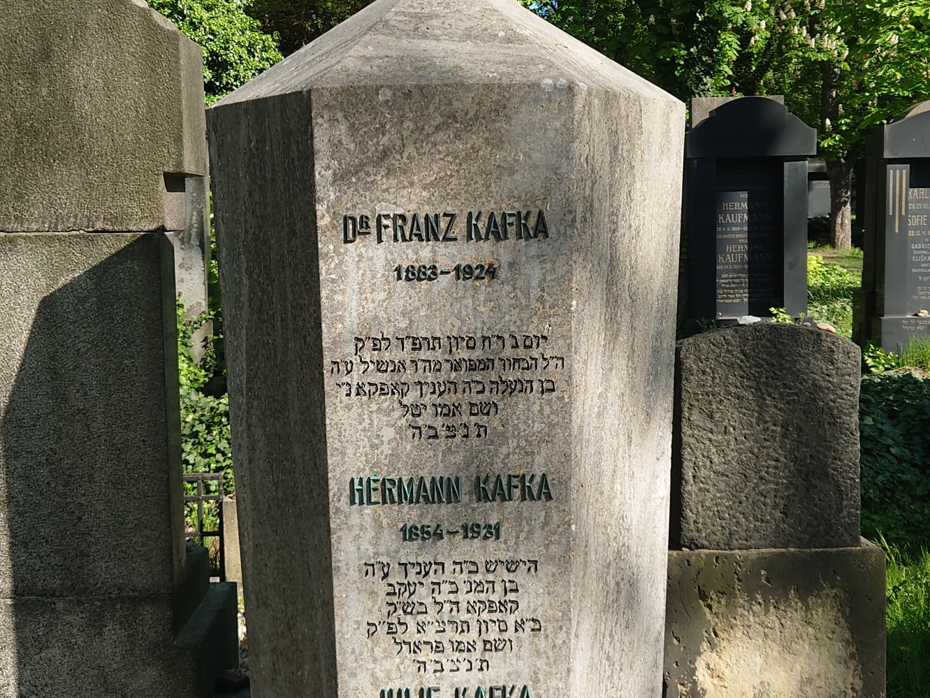 New Jewish Cemetery. Prague. April, 2025.