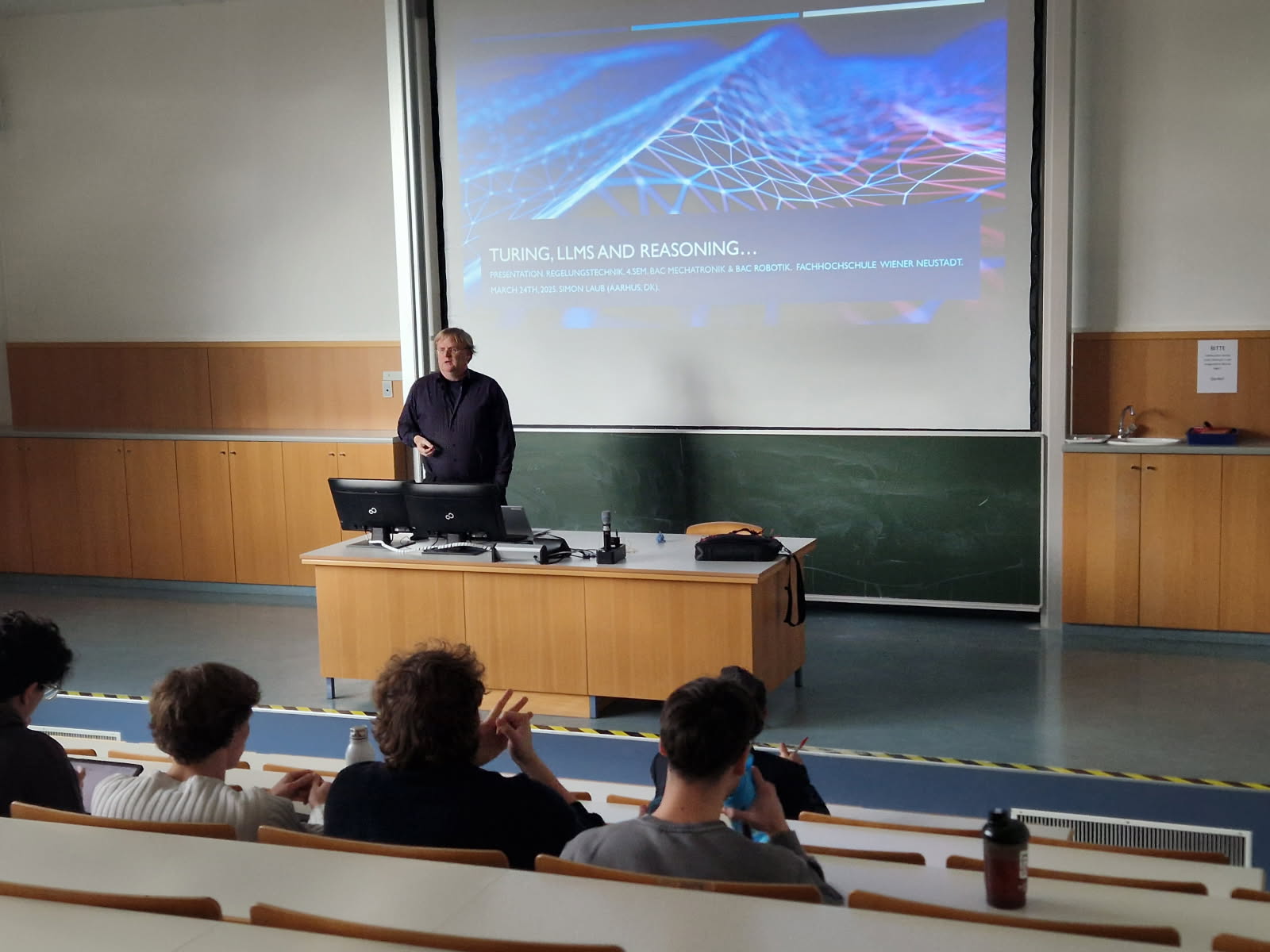 Simon Laub. Wiener Neustadt. 24 March 2025. Wiener Neustadt. 24 March 2025.