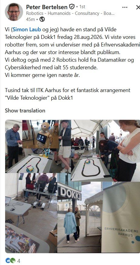 Linkedin follow-up. Summer 2026. Vilde Teknologier. Dokk1. Aug 30th, 2026. Linkedin follow-up. Summer 2026. Vilde Teknologier. Dokk1. Aug 30th, 2026.
